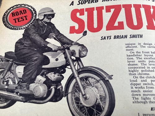 Suzuki tb250 road - road, test