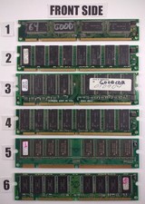 Lotto SDRAM vintage 168 pin -