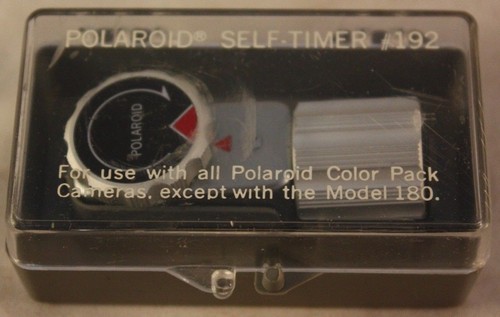 Vintage polaroid self timer - polaroid,