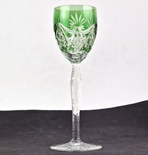 Bicchiere da Vino Stängelglas Vetro Cammeo Levigato a Mano Um 1900 R111