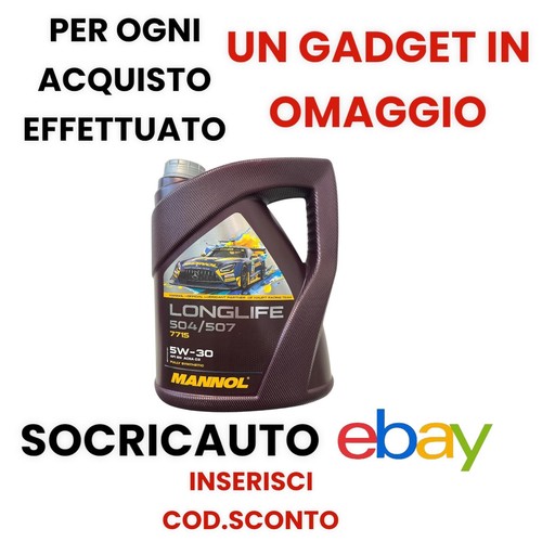 Litri olio motore mannol - 5,