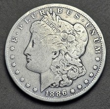 1886-O $1 dollaro d'argento