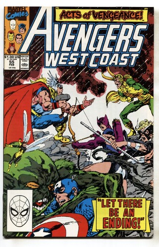 West coast avengers 55 - west, #55