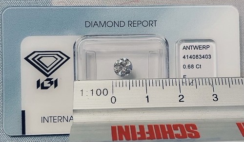 Diamante naturale certificato - diamante,