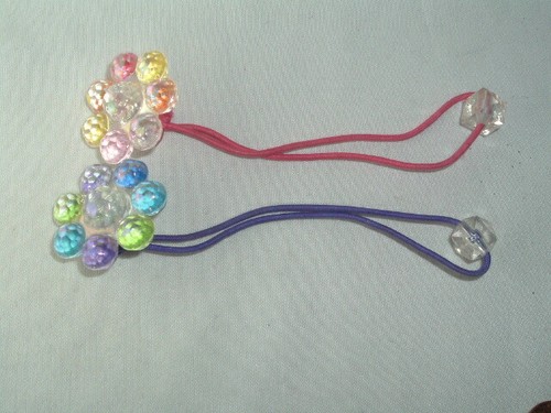 Accessorio vintage viola rosa - accessorio,