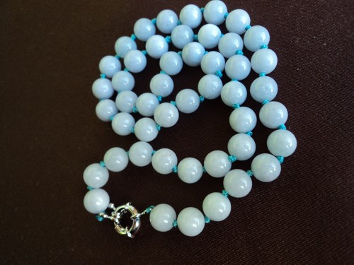 Collana perle pietra - collana, preziosa