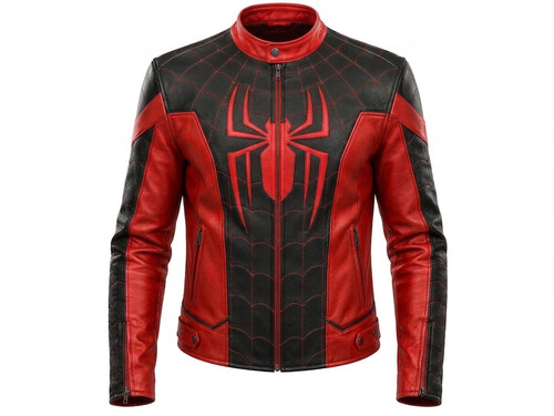 Spider man giacca vera pelle - giacca,