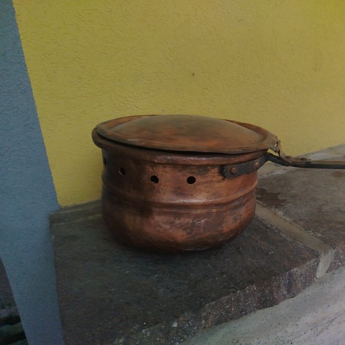 Antico scaldino braciere - antico,