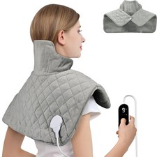 Onherm Termoforo Cervicale e Spalle 48×58cm Cuscino Termico Elettrico per Collo