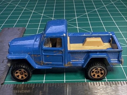 Matchbox blu jeep - willy, pickup