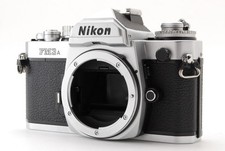 【COME NUOVO-】Nikon FM3A corpo fotocamera reflex pellicola 35 mm argento