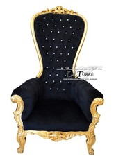 Poltrona trono stile Barocco