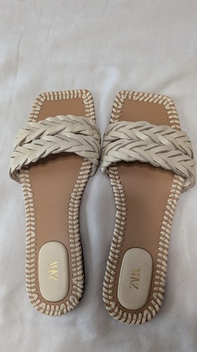 Zara sandalo pelle - , intrecciata