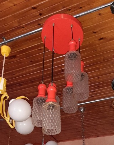 Lotto lampadario vintage - lotto,