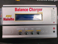 Haisito Caricabatterie Bilancia a Batteria Lipo 80W 6A Scaricatore per LiPo/Li-I