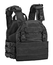 DEFCON 5 COMBAT TACTICAL VEST CARRIER BODY ARMOR THUNDER BLACK D5-BAV19 B