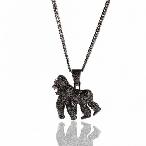 Ciondolo charm gorilla animale - ciondolo,