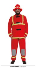 Costume Uomo Pompiere taglia