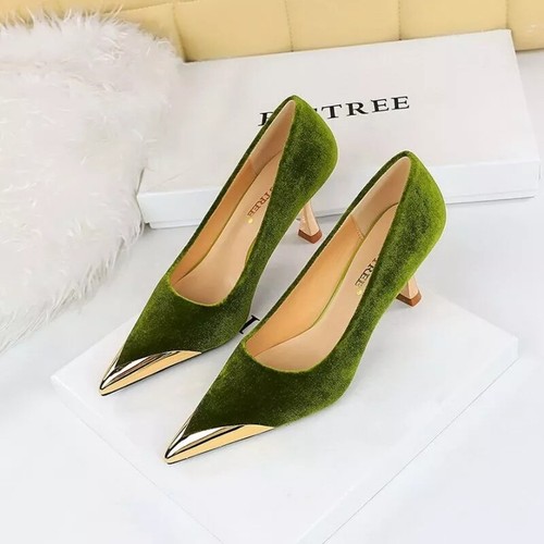 Decolte scarpe verde - scarpe, 7