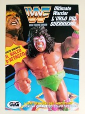 Advertising Pubblicità WRESTLING WWF ULTIMATE WARRIOR GIG 1991 Italian Clipping 