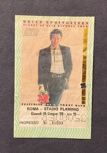 Ticket biglietto concerto