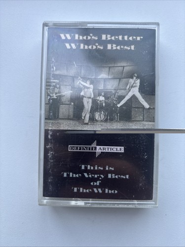 The who better - who's, who's