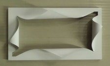 CORNICE Specchio FERRO BATTUTO