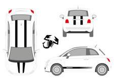 Kit fasce adesive abarth - fasce,