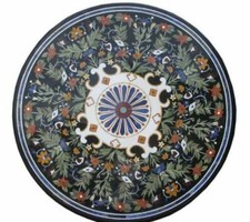 Centro caffè 4' rotondo marmo