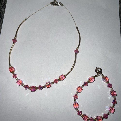 Vintage swarovski lunetta rosa - lunetta,