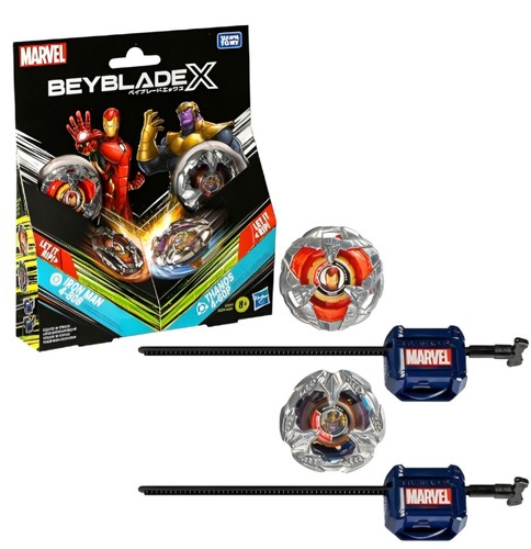 Beyblade marvel iron man - x,
