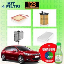 KIT TAGLIANDO 4 FILTRI CITROEN