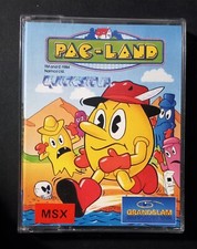 RETROGAMING -  GIOCO PAC-LAND per Console MSX 64k - Ed. GRANDSLAM