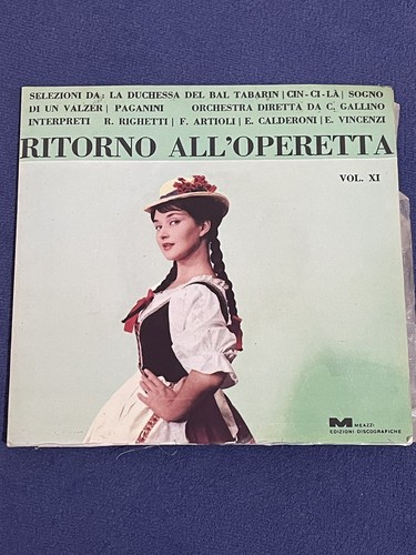 Ritorno all operetta vol - ritorno,