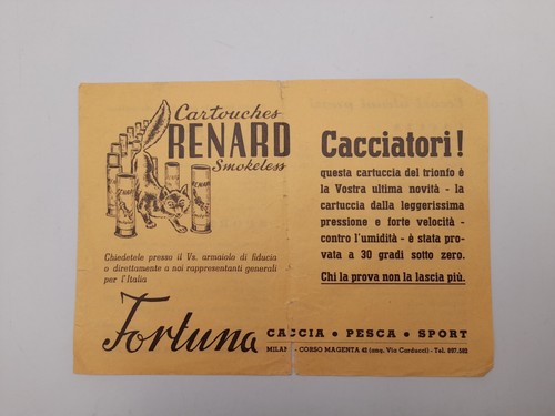 Pubblicità cartouches renard - pubblicità,