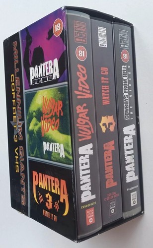 Coffret vhs pantera - coffret,