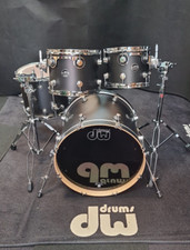 DW Performance Drumset Charcoal Metallic senza rullante USA / batteria batteria batteria