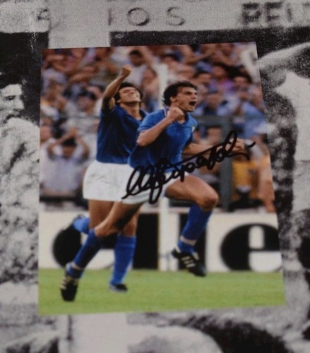 Autografo marco tardelli 1983 - autografo,