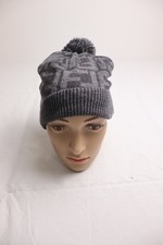 FENDI ROMA CAPPELLO BERRETTO BEANIE UNISEX TG UNICA HAT VINTAGE CASUAL LOGO LANA