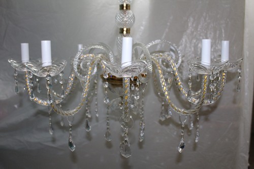 Lampadario cristallo 10 - cristallo,