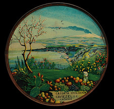 Antica Grande Scatola Latta