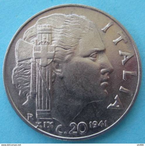 1941 italia moneta - -,