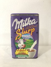 MILKA SLURP CONFEZIONE VUOTA 400 GR PUBBLICITARIO ANNI 90 