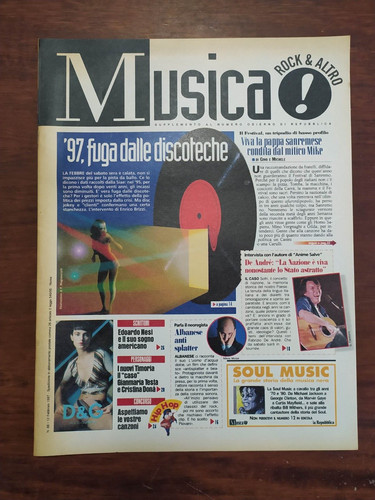 Rivista musica rock - musica, altro