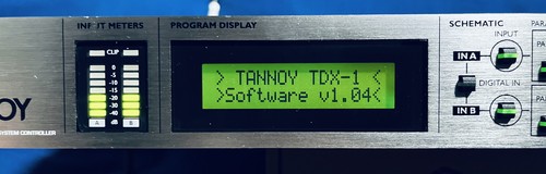 Tannoy tdx controller - tannoy, tdx-1