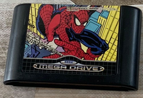 Spiderman mega drive cartuccia - mega,