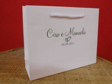 50 WEDDING BAGS 321024 LUX BUSTE BOMBONIERE MATRIMONIO + OMAGGI