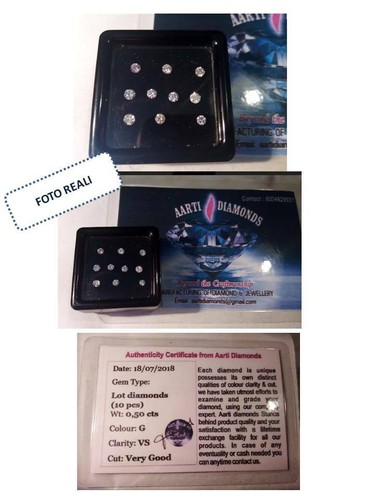 Diamanti taglio brillante - 10,