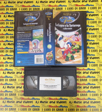 VHS*film LA LEPRE E LA TARTARUGA re mida WALT DISNEY le fiabe 4 (F117)
