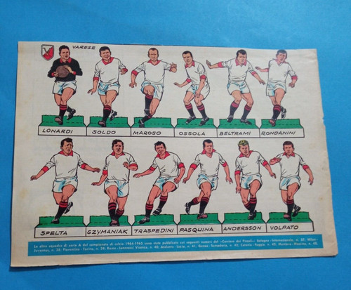 Squadra calcio 1964 varese - squadra,